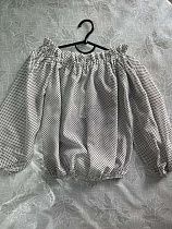 Блузка Moda School M130 white - делук
