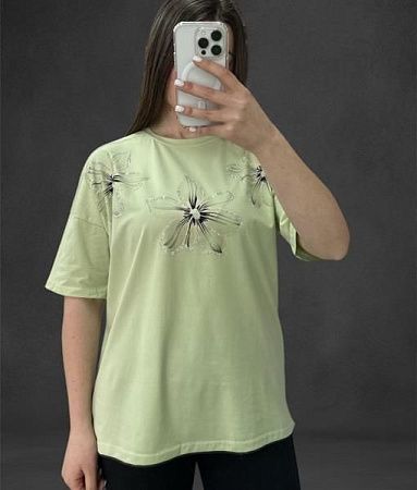Футболка Levisha 25034 mint - делук