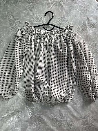 Блузка Moda School M130 white - делук