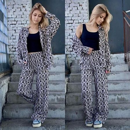 Костюм Karolina KR177 beige - делук