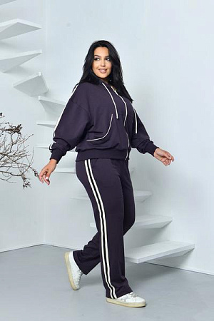 Костюм Спорт Azna Д196 d.grey - делук