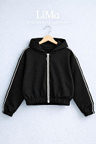 Кофта Спорт Lima Kids 2608 black - делук