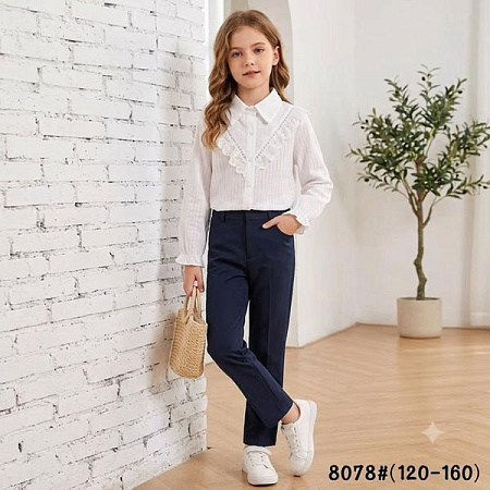 Блузка Фунтик 8078-1 white - делук