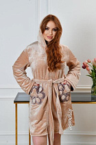 Халат Romeo Life RL1044 beige - делук