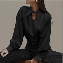 Блузка Modnulya 3301 black - делук