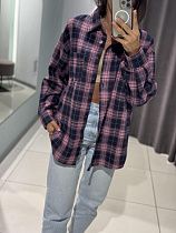 Рубашка Comod 225 navy-pink - делук