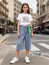 Бриджи Chicwear 2705 l.blue - делук