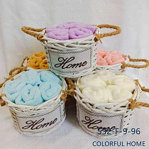 Набір серветок у подарунковій корзинці 532-9-F-24 - делук