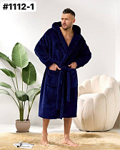 Халат Bat 1112-1 navy - делук