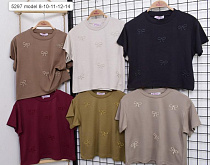 Футболка Meloria 5297 d.beige - делук