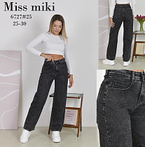 Джинсы Basanjiu 6727 grey - делук