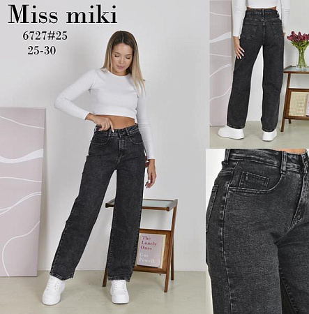 Джинсы Basanjiu 6727 grey - делук