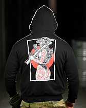 Худи Madoka 1337 black - делук