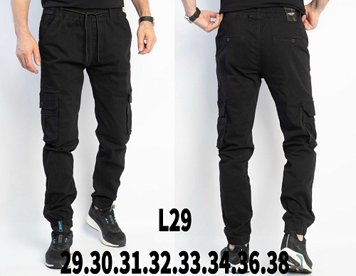Штаны God Baron L29 black - делук