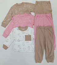 Пижама Meloria ML3962 brown - делук