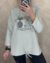 Свитер Levisha 27057 mint - делук