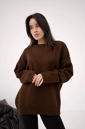 Свитер Modnulya 0716 brown - делук