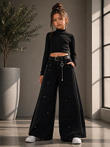 Джинсы Major Kids 2241 black - делук
