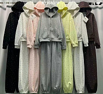 Костюм Спорт Шаолинь BX16839 d.grey - делук