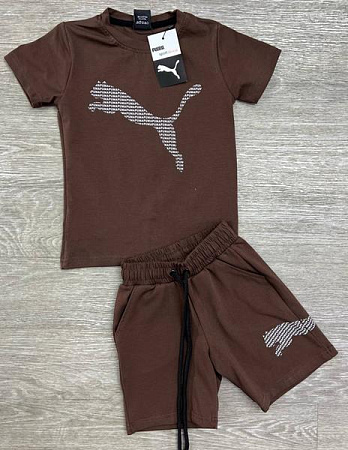 Костюм Mirwear Kids MR800-287-1 brown - делук