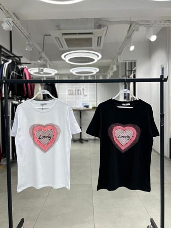 Футболка Karon 7028 black - делук