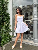 Сарафан Arina 1615 white - делук