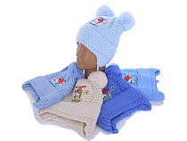 Шапка Kindzer Clothes F0027 mix - делук