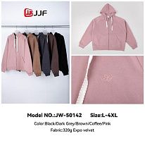 Кофта Спорт Jjf 50142 brown - делук