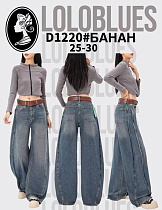 Джинсы Lolo Blues D1220 blue - делук
