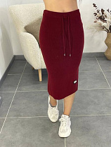 Юбка Fsn 215 wine - делук