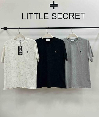 Футболка Little Secret K1009 black - делук