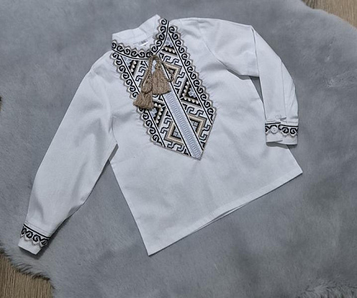Вышиванка Limerense DD195 white - делук