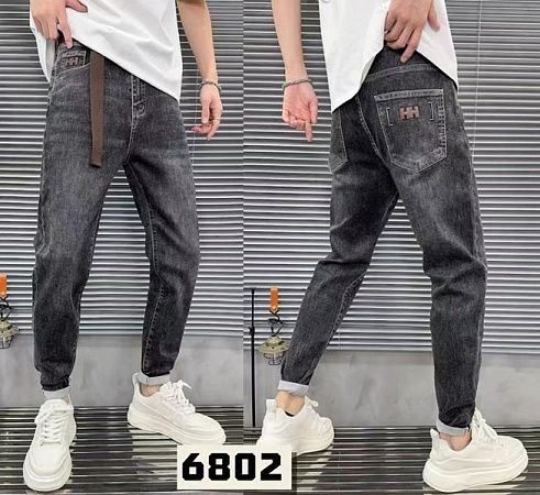 Джинсы F.T.H 6802 black - делук