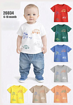 Футболка Baby Boom 26034 red - делук