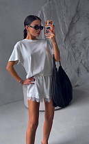 Шорты Akulova 1161 white - делук