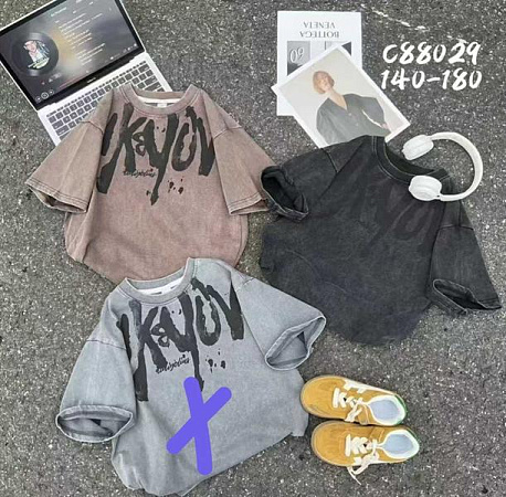 Футболка Sunnytot C88029 black - делук