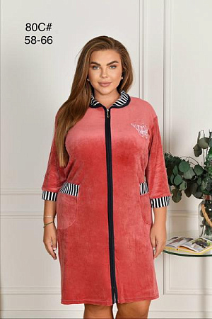 Халат Romeo Life 80C coral - делук