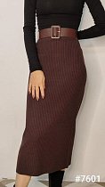 Юбка Kosta 7601 brown - делук