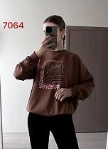 Свитер Fsn 7064 brown - делук