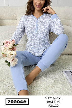 Пижама Dgmd 70204 l.blue - делук