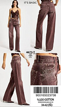 Джинсы Jeans Style 4673-131 brown - делук