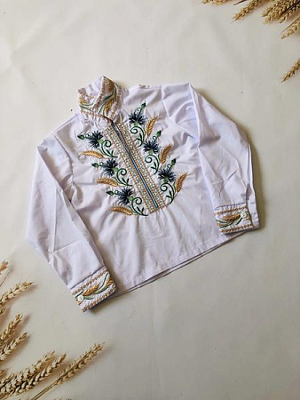 Вышиванка Moda School MS06 white - делук