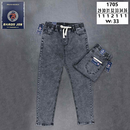 Джинсы Baron Jeans 1705 grey - делук