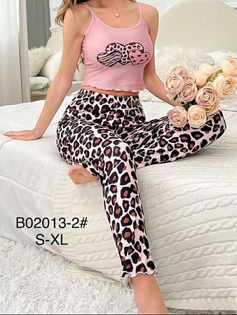 Ночнушка Brilliant B02013-2 pink - делук