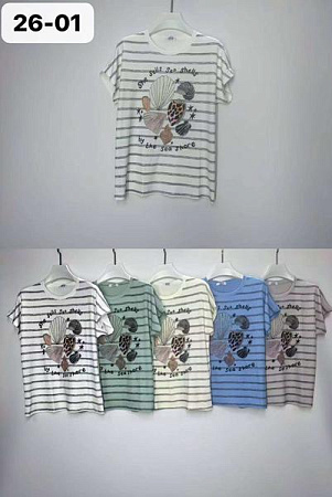 Футболка Liopt 26-01 mix - делук