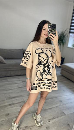 Туника S.Style 73-1 beige - делук