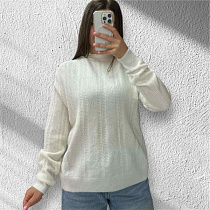 Свитер Elena&Vika 25516 white - делук