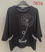 Свитер Lida 7816 black - делук