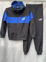 Костюм Спорт Shoptime S422 black-blue - делук