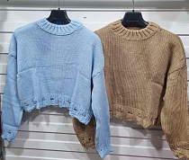 Свитер Julia JL59 brown - делук